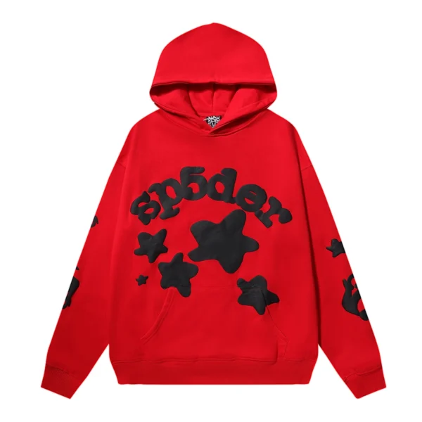 Sp5der Beluga Hoodie Red