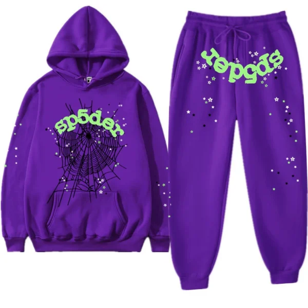 Spider Tracksuit Purple