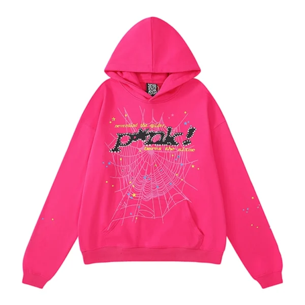 Nevermind the Spider Pink Hoodie