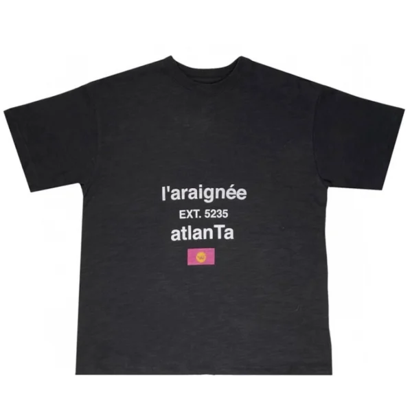 Sp5der L'Araignee T-Shirt Black