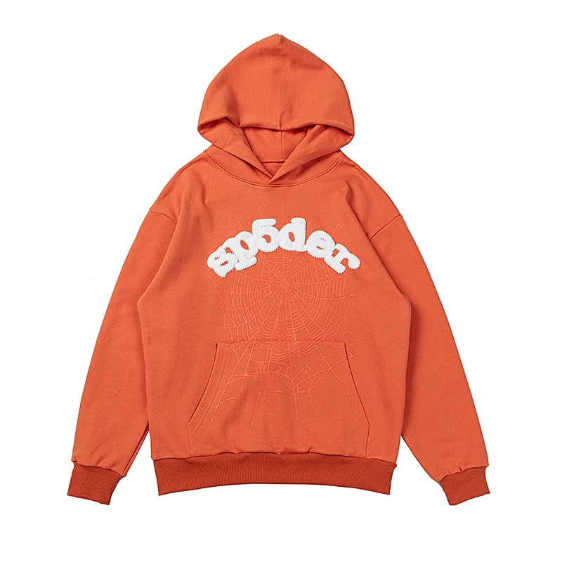 Sp5der Websuit Hoodie Orange