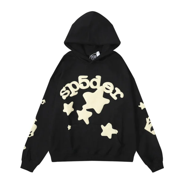 SP5DER Beluga Hoodie Black