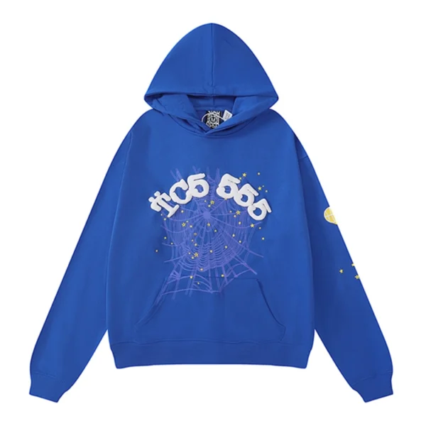 TC5 Sp5der Hoodie – Blue