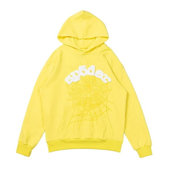 Sp5der Websuit Hoodie Yellow