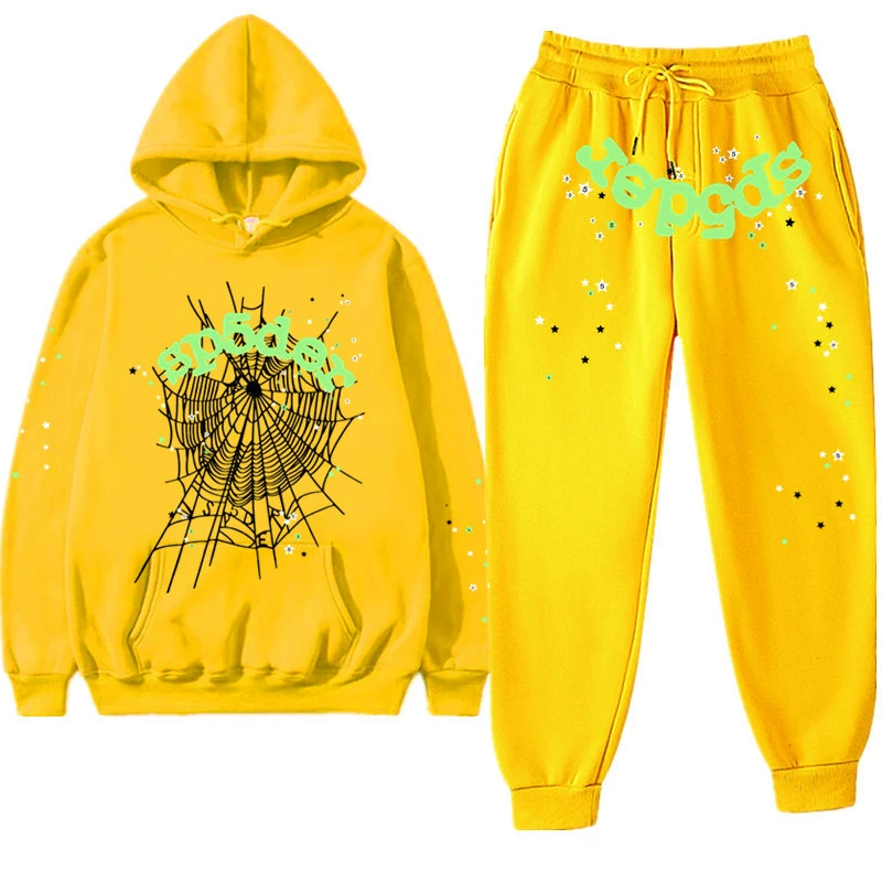 Spider Tracksuit Yellow