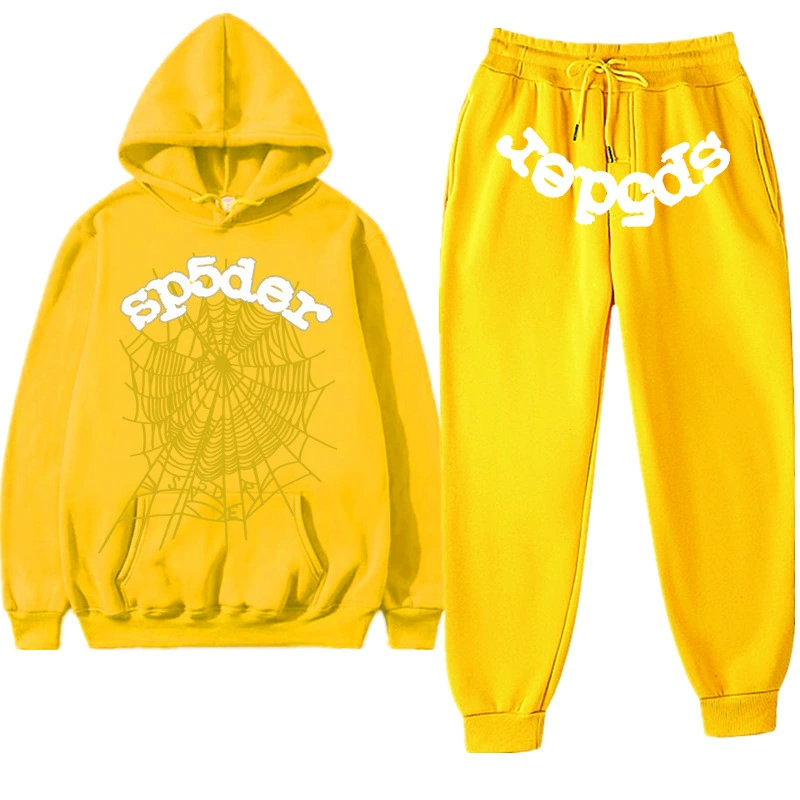 Sp5der Websuit Tracksuit Yellow