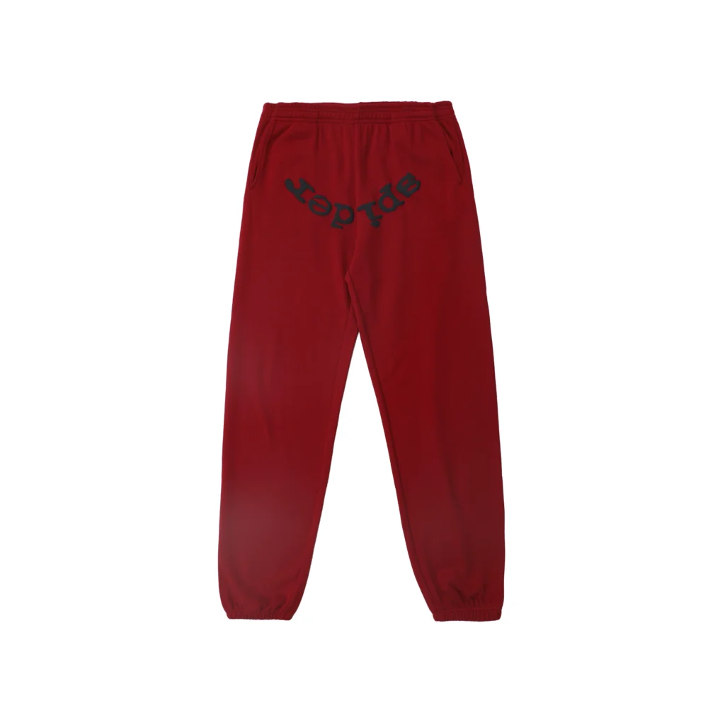 Spider Worldwide Red Sweatpants