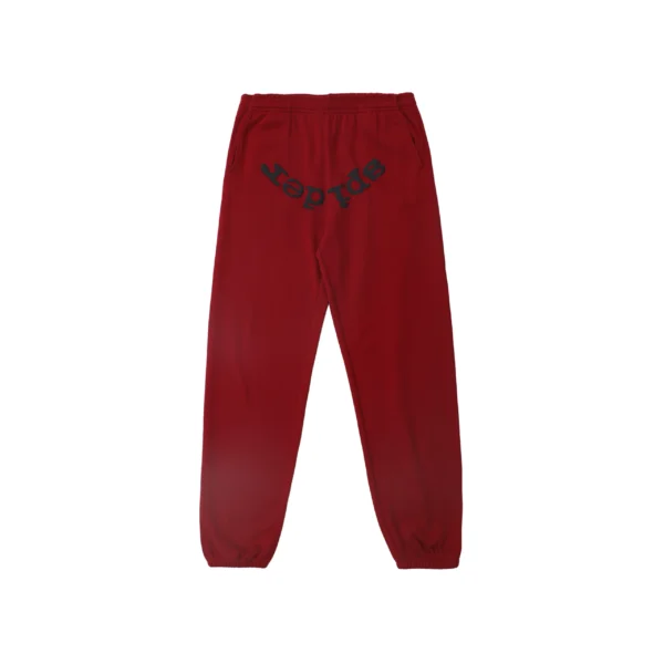 Spider Worldwide Red Sweatpants