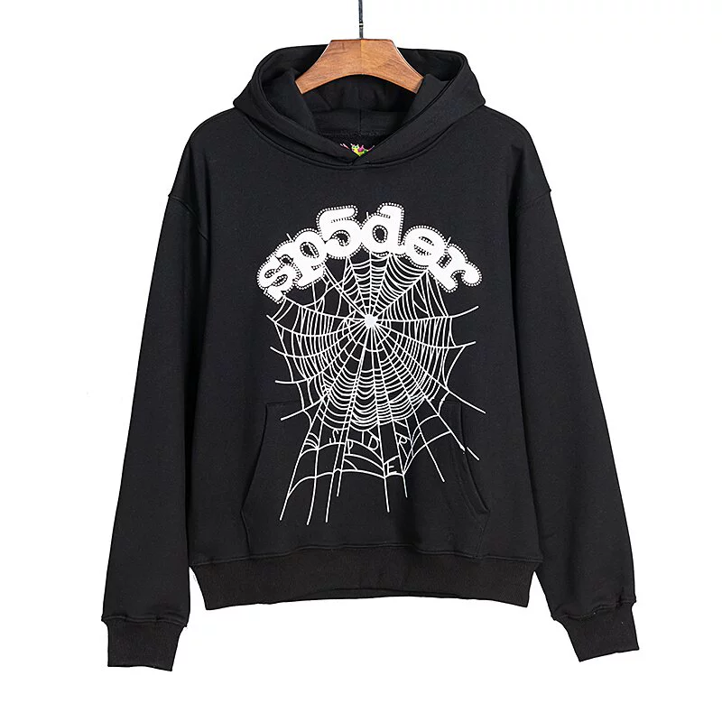 Sp5der Web Hoodie Black