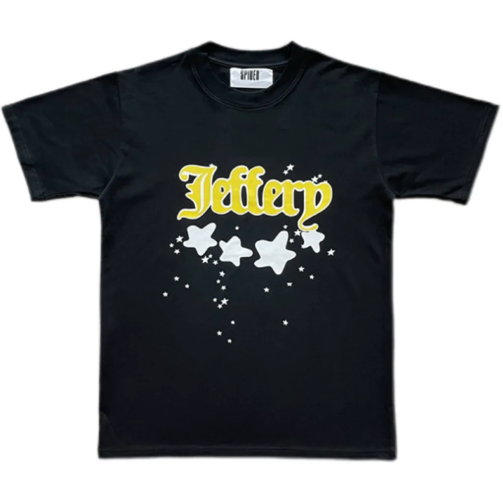 Sp5der Jeffery Heavyweight Tee Black