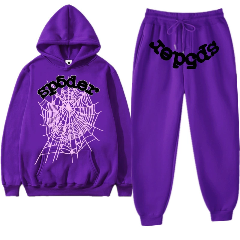 Sp5der Web Tracksuit Purple