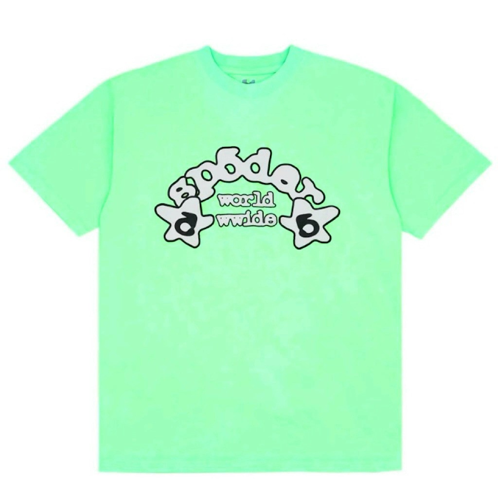 Sp5der Worldwide Tee 'Slime Green'