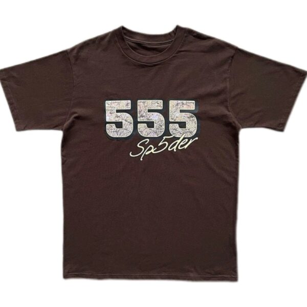 Sp5der 555 Tee Brown