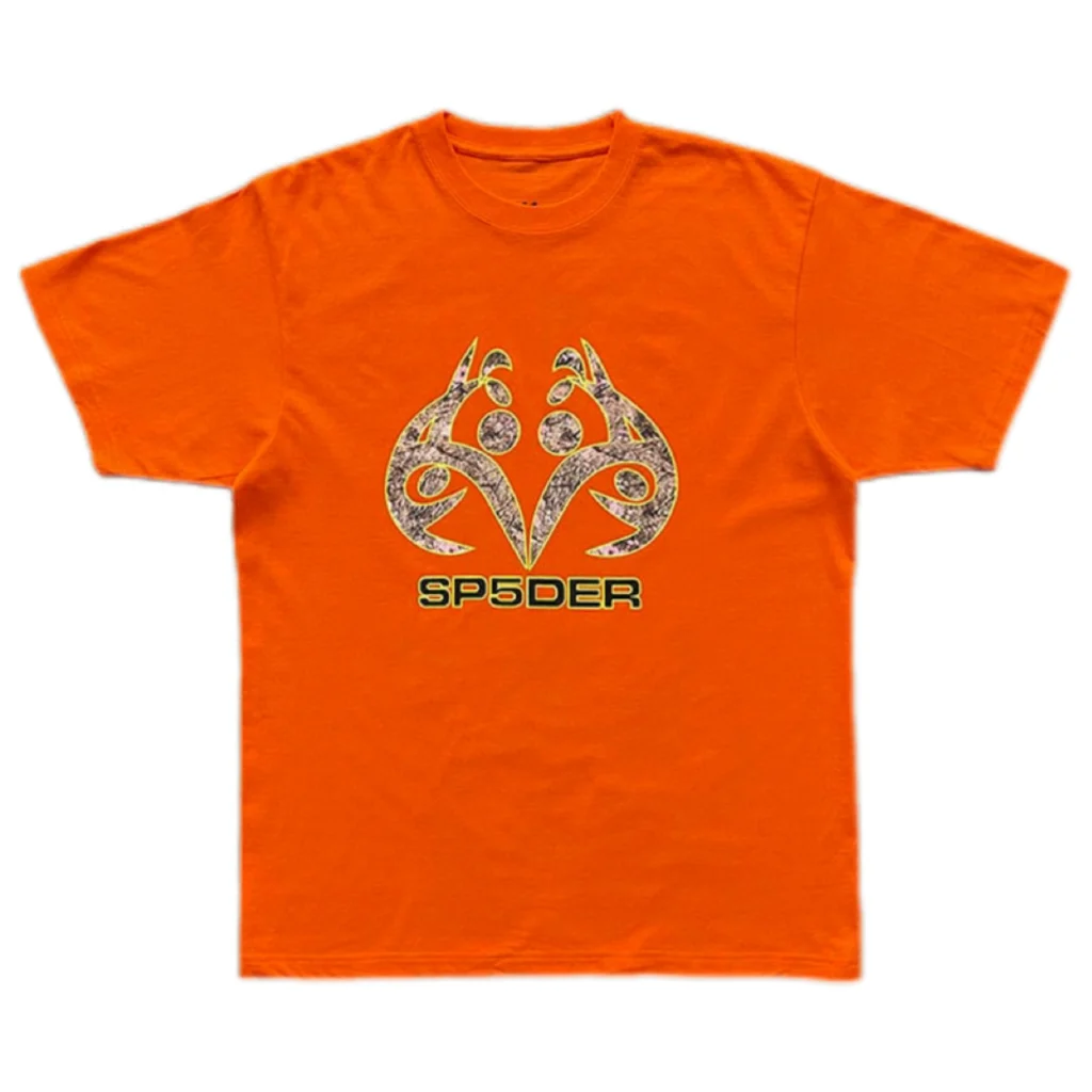 Sp5der Real Tree Tee Orange