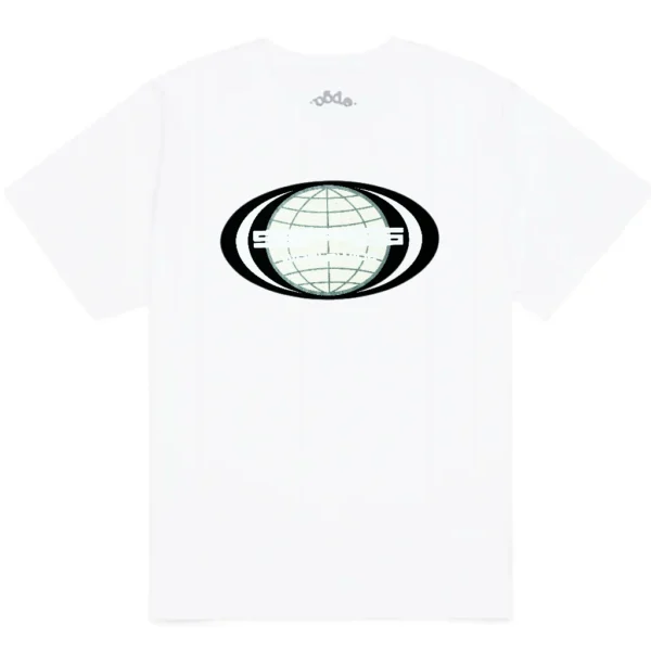 Sp5der Jumbo Globe Tee White