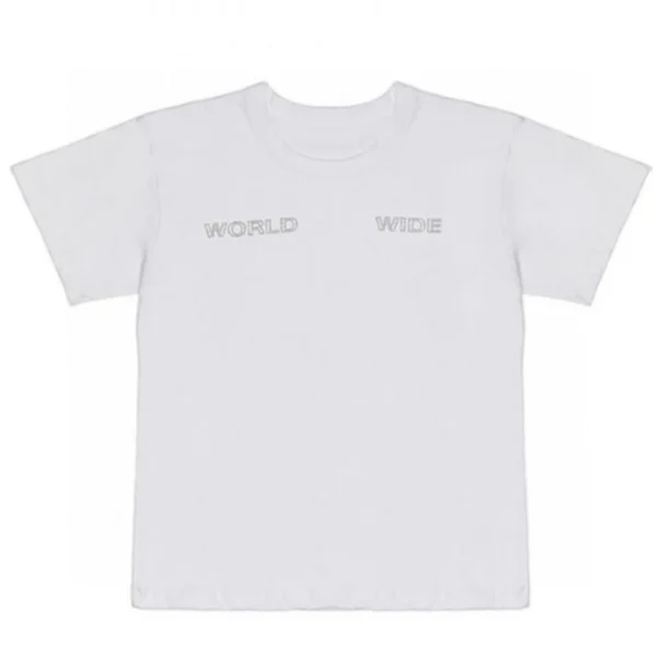 Sp5der Wide T-shirt White