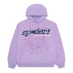 Sp5der Acai Purple Hoodie