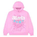 Sp5der Atlanta Pink Hoodie