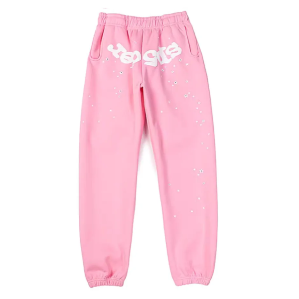 Sp5der Atlanta Pink Sweatpants