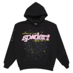 Sp5der P*NK V2 Hoodie Black