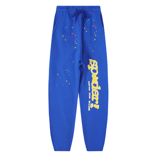 Sp5der PNK V2 Sweatpant Blue