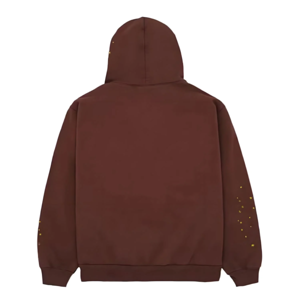 Sp5der Web Hoodie Brown